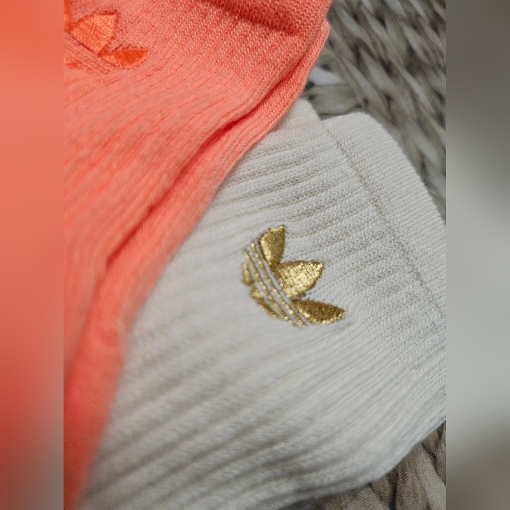 adidas 3-Pack Trefoil Crew Women's Socks - Picture 5 of 7